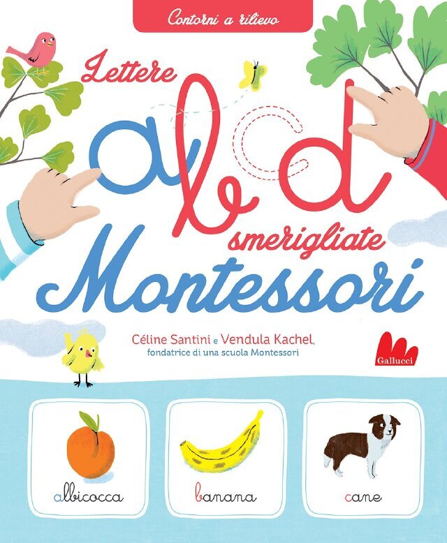 Lettere smerigliate Montessori • Gallucci Editore