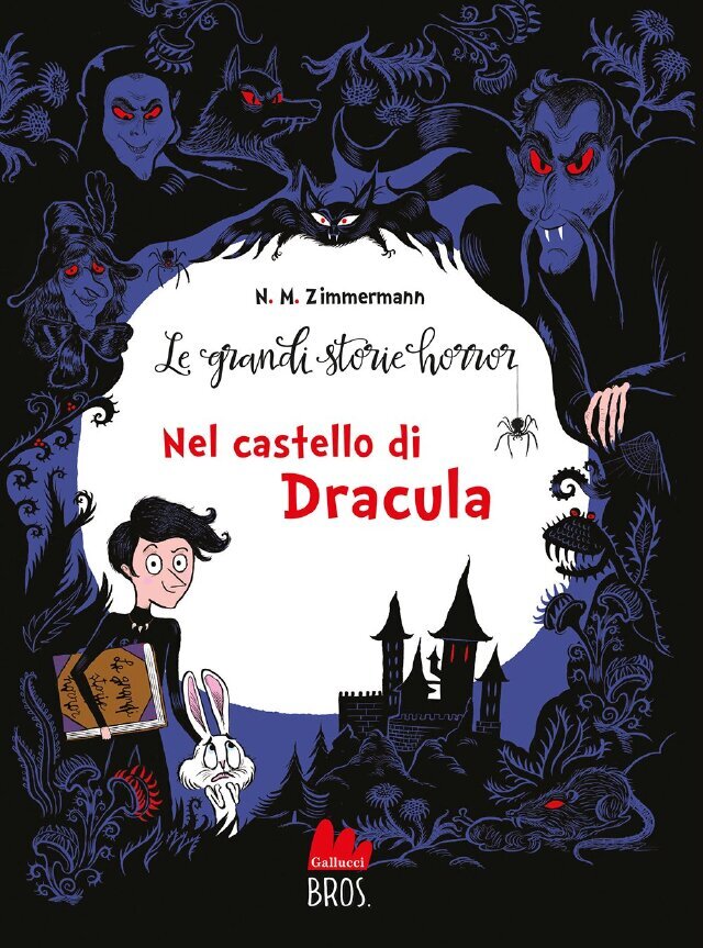 Le grandi storie horror. Nel castello di Dracula • Gallucci Editore