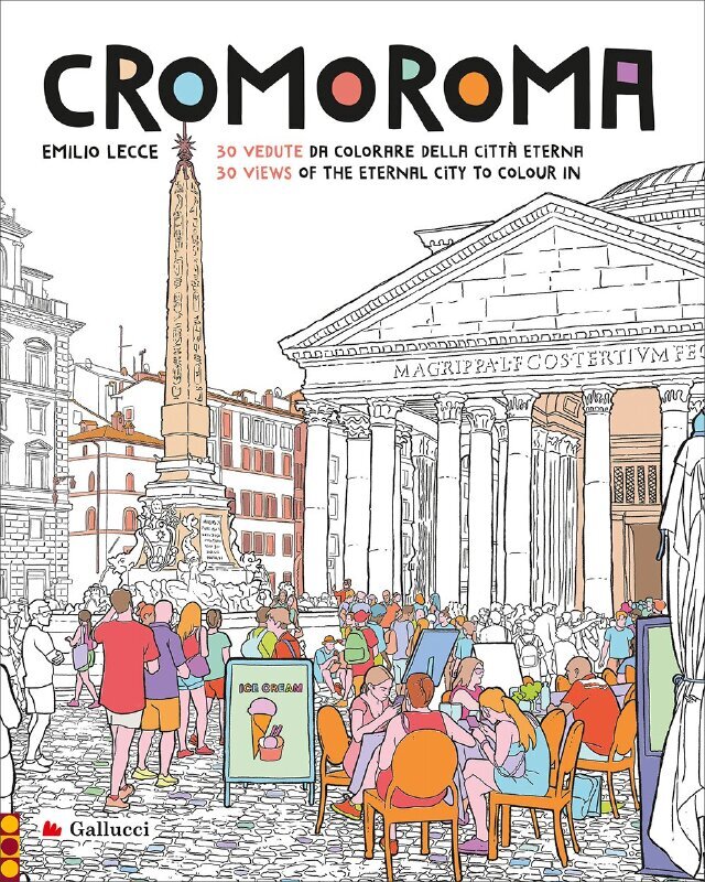 Cromoroma. 30 vedute da colorare della Città Eterna • Gallucci Editore