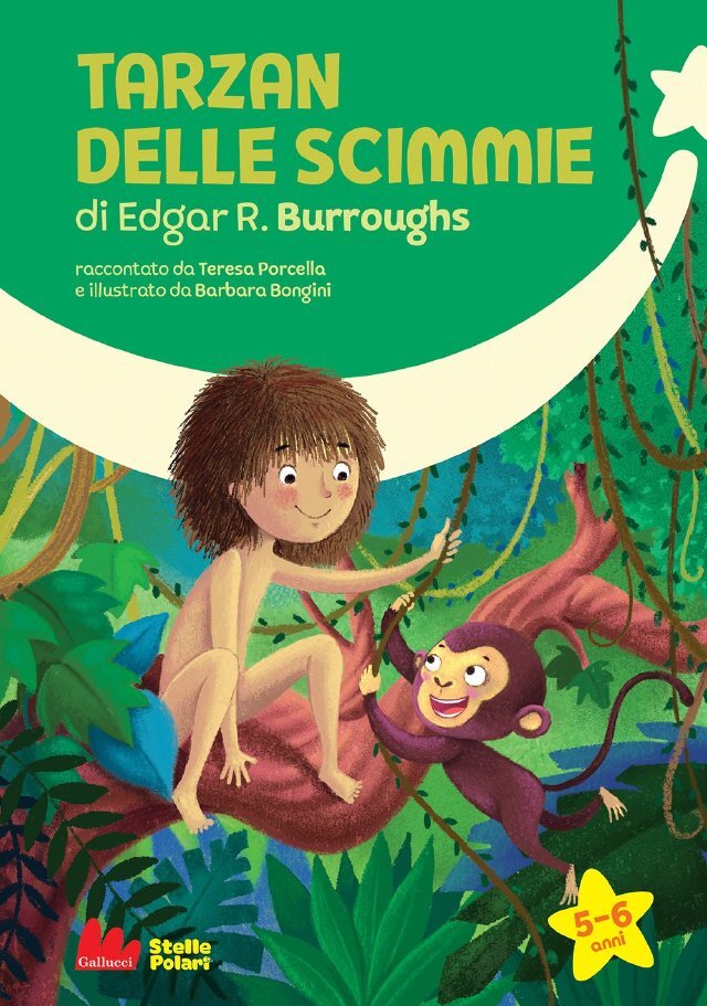 Tarzan delle scimmie di Edgar R. Burroughs • Gallucci Editore