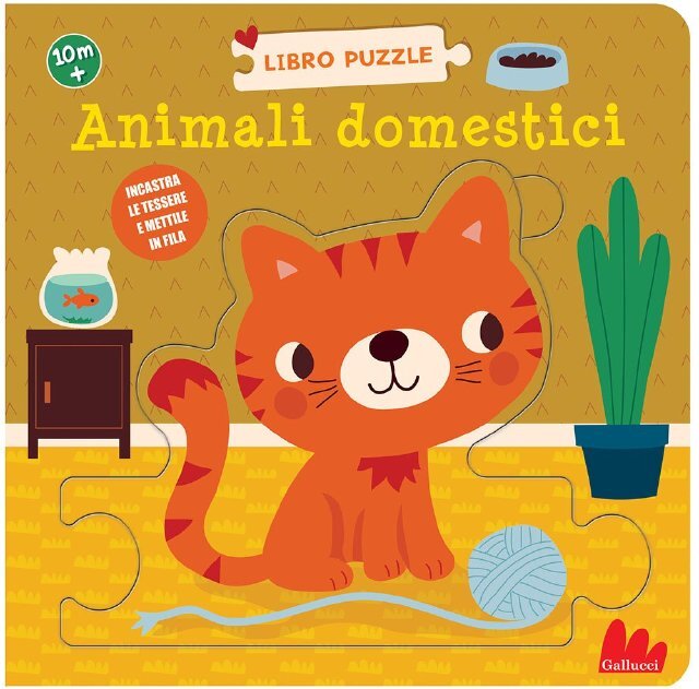 Libro puzzle. Animali domestici • Gallucci Editore