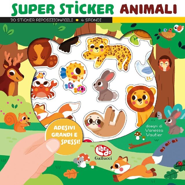 Super Sticker Animali • Gallucci Editore