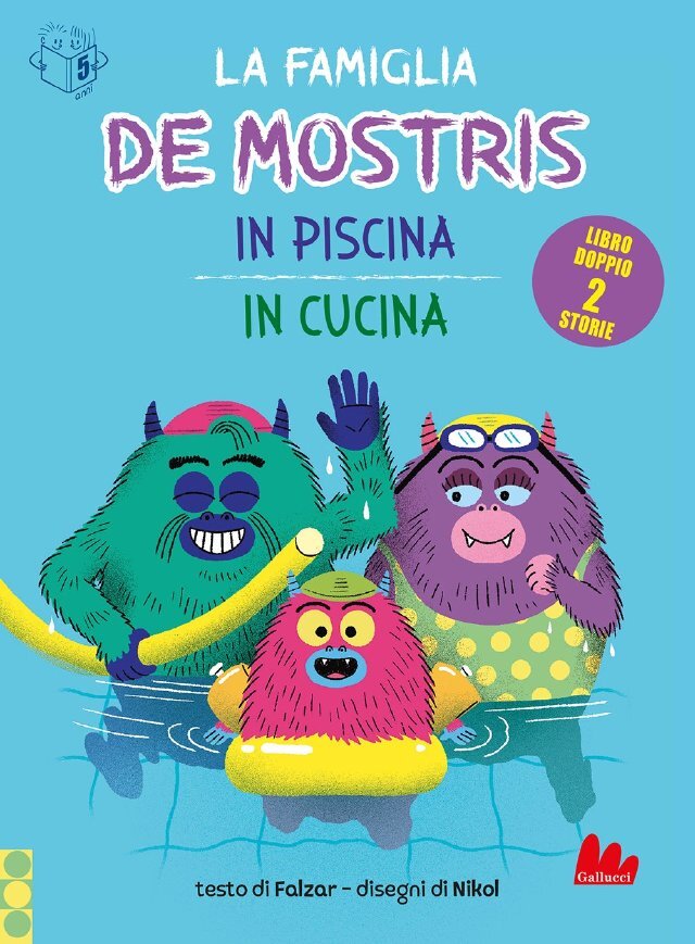 La famiglia De Mostris in piscina e in cucina • Gallucci Editore