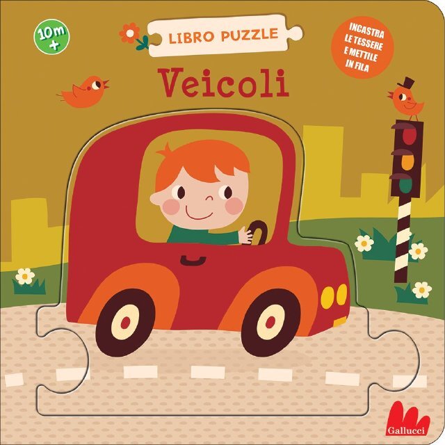 Libro puzzle. Veicoli • Gallucci Editore