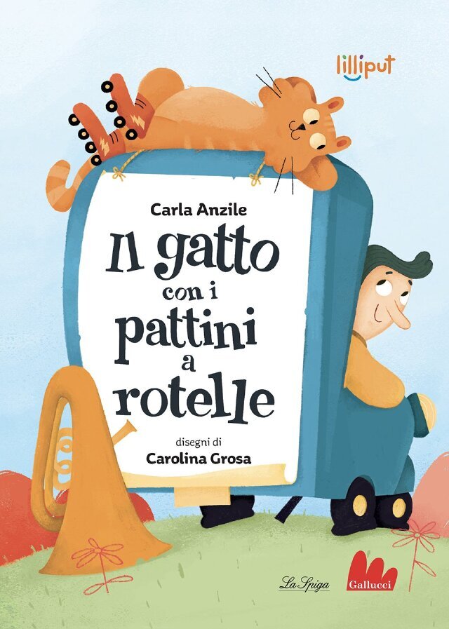 Il gatto con i pattini a rotelle • Gallucci Editore