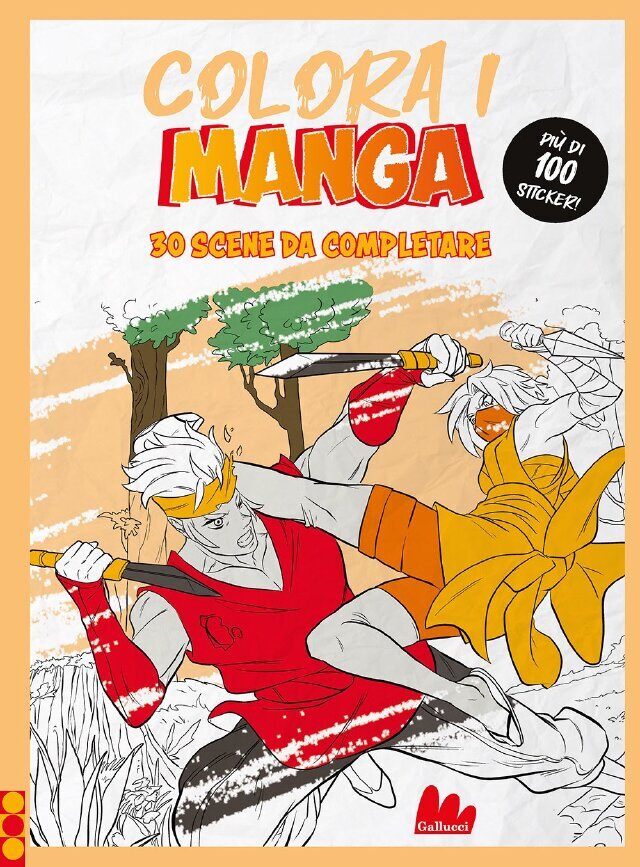 Colora i manga. 30 scene da completare • Gallucci Editore