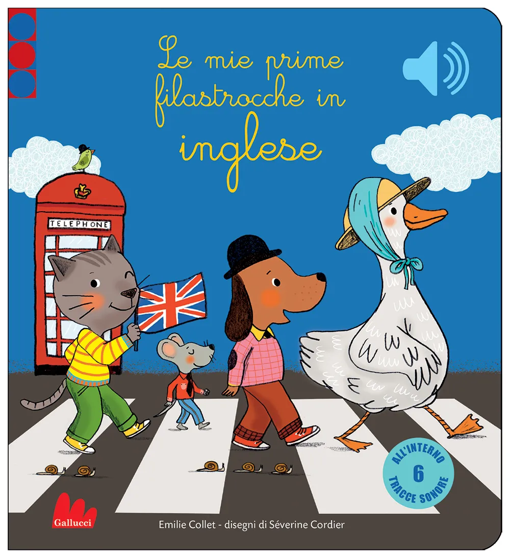 Libro Sonoro Interattivo per l'Apprendimento dell'Inglese per Bambini