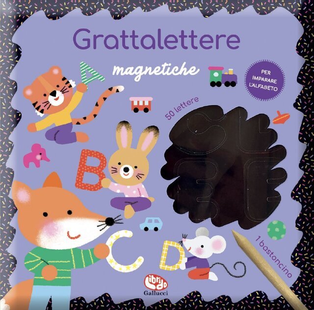Grattalettere magnetiche • Gallucci Editore