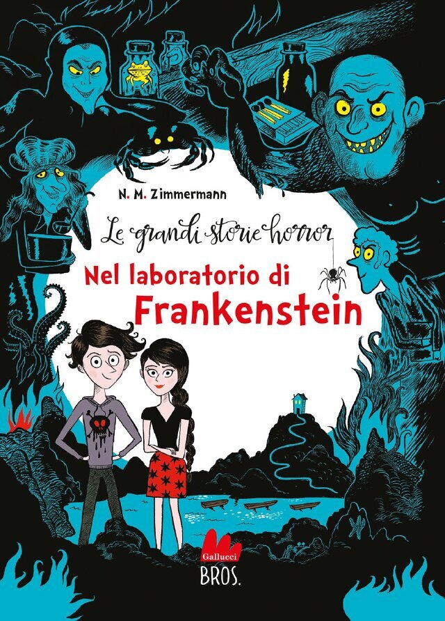 Le grandi storie horror. Nel laboratorio di Frankenstein • Gallucci Editore